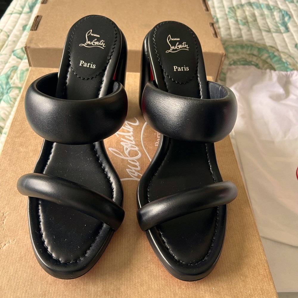 Christian Louboutin Block Heels 40.5